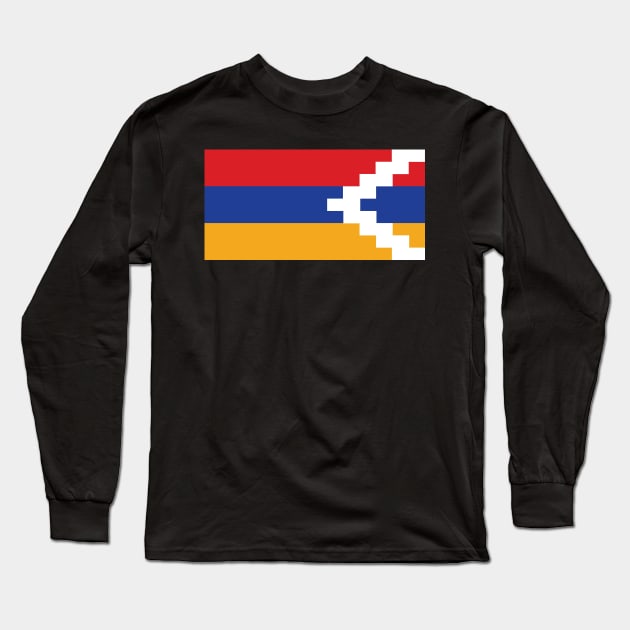 Republic of Artsakh Long Sleeve T-Shirt by Wickedcartoons